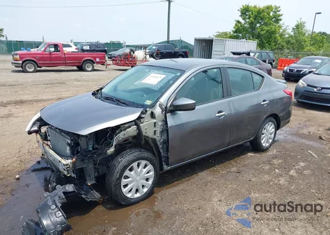 2016 Nissan Versa 1.6 Sv из США, поврежденный, VIN 3N1CN7APXGL916946